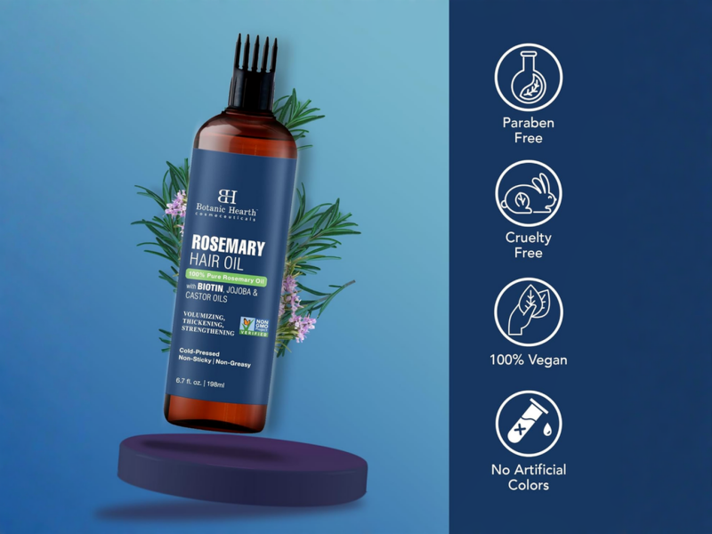 Botanic Hearth Pure Rosemary Oil For Hair Growth
